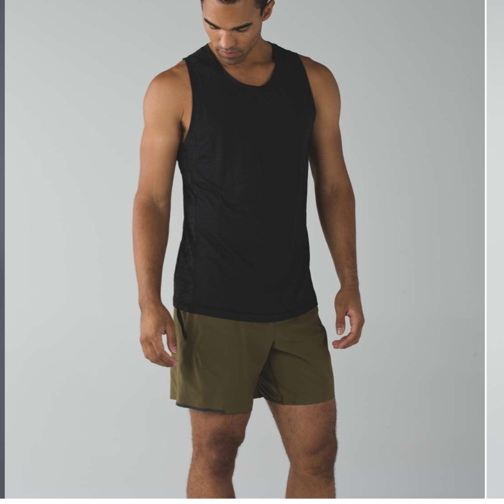 Lululemon Athletica Dark Green Shorts